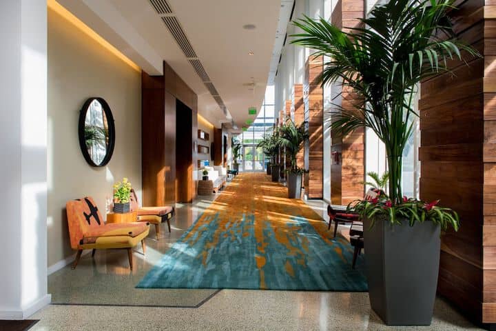 Reception hall